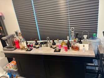 Bar and bar stools