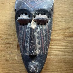 African Face Mask Hand Carving L:12