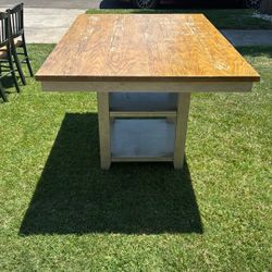 Counter Height dining room table 