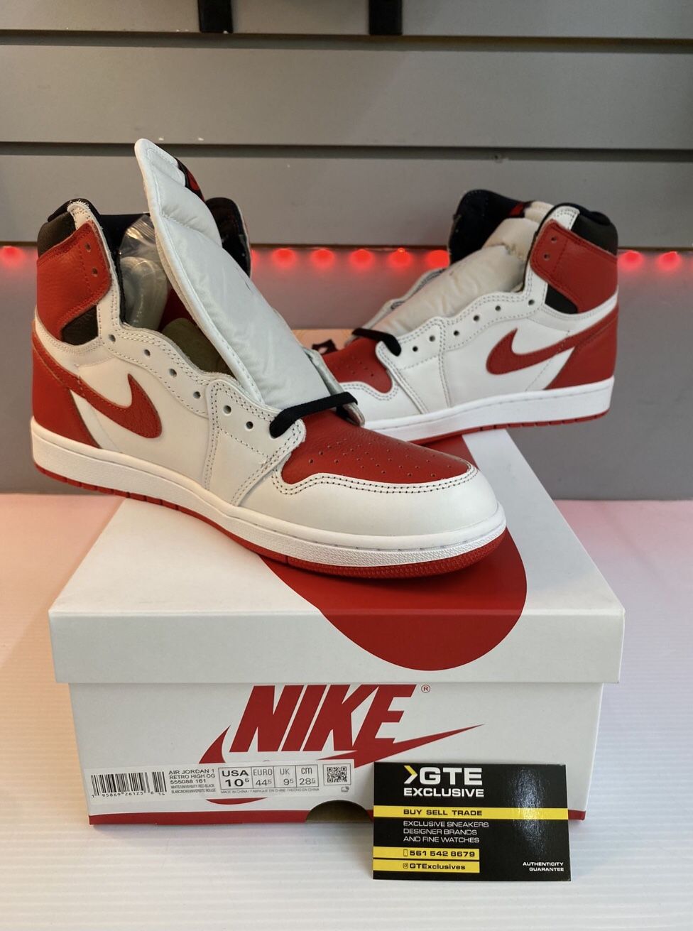 Jordan 1 Retro High Heritage Size 10.5