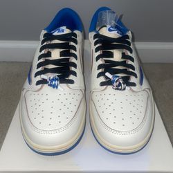 AJ 1 Retro Low OG SP Fragment x TS Sail Military Blue (2025) Size 9.5