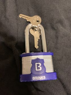 Brinks security lock