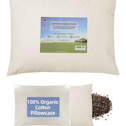 New buckwheat pillow 20*26 + silk pillow case