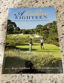 Rare Collectors Book ‘A Golden Eighteen’: A Showcase Of Legendary Clubs Designed By Jack Nicklaus 