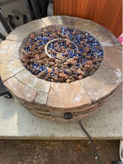 Propane fire pit