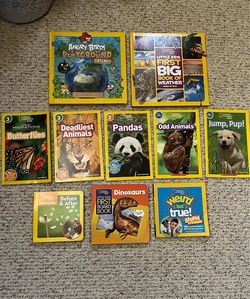 National Geographic Kids Book Lot