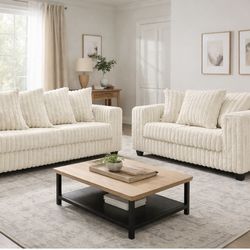 NEW SOFA AND LOVESEAT SET WITH FREE DELIVERY