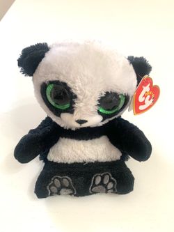 TY PANDA BEAR CELL PHONE HOLDER
