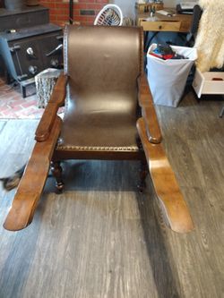 Early 19th Century British Colonial Plantation Chair