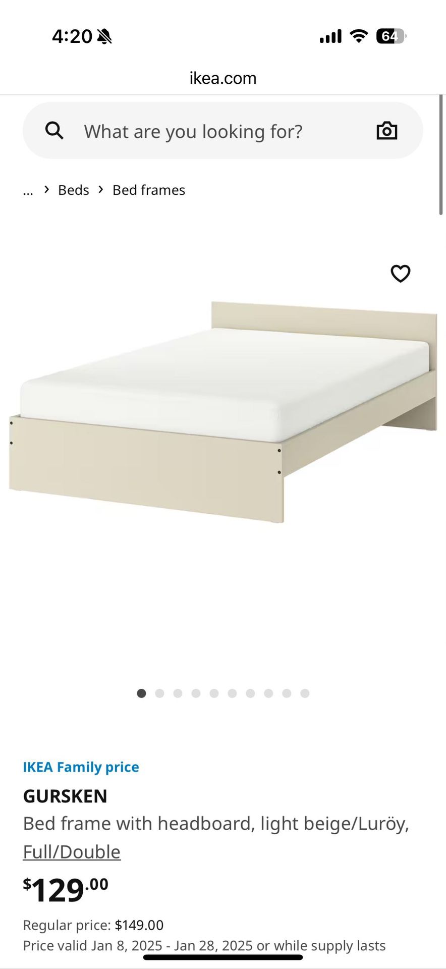Queen Bed Frame And Mattress