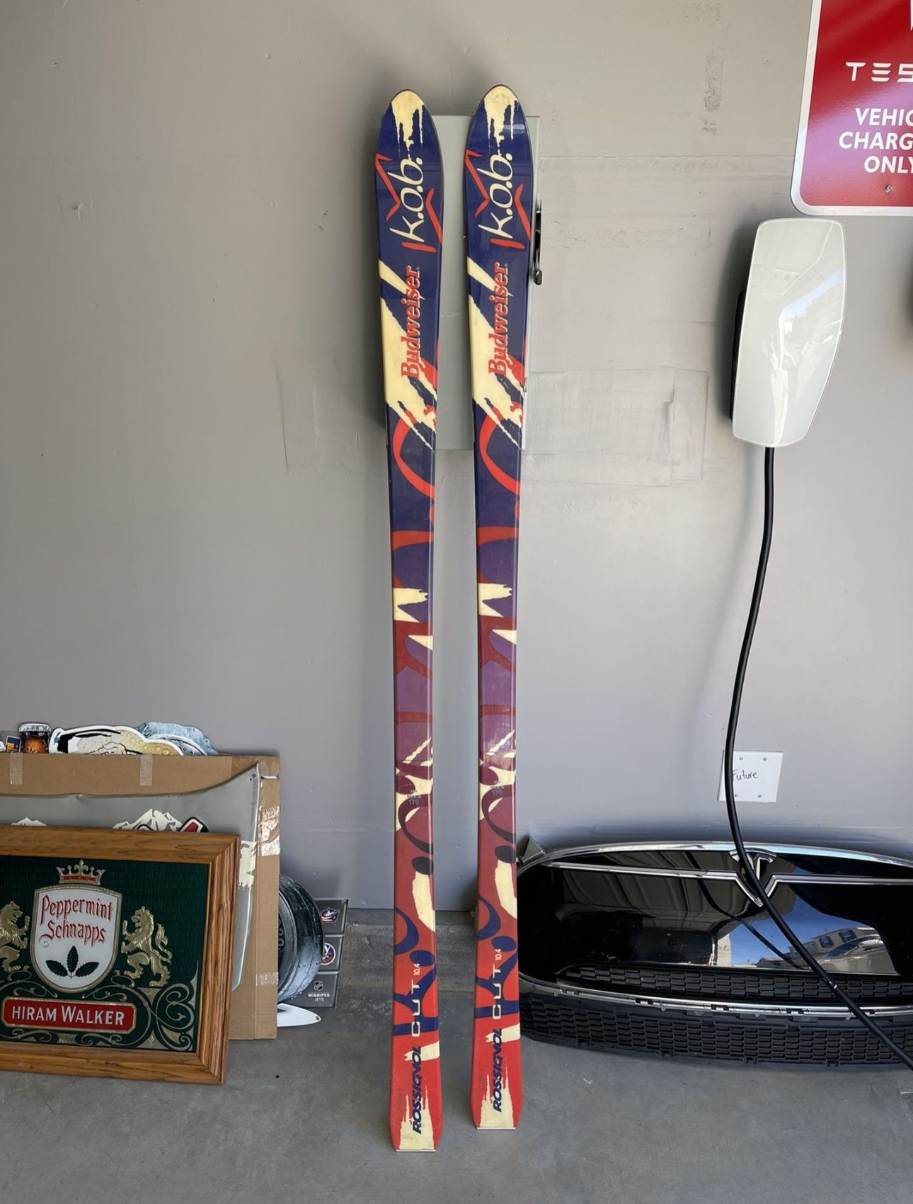 Budweiser Promo K.O.B. Skis Beer Bar Promotion