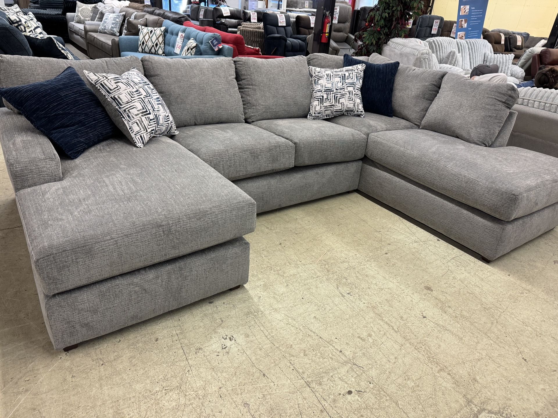 Double End Chaise Sectional
