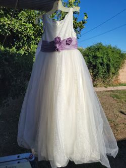 Girls/kids Flower Wedding Dress 