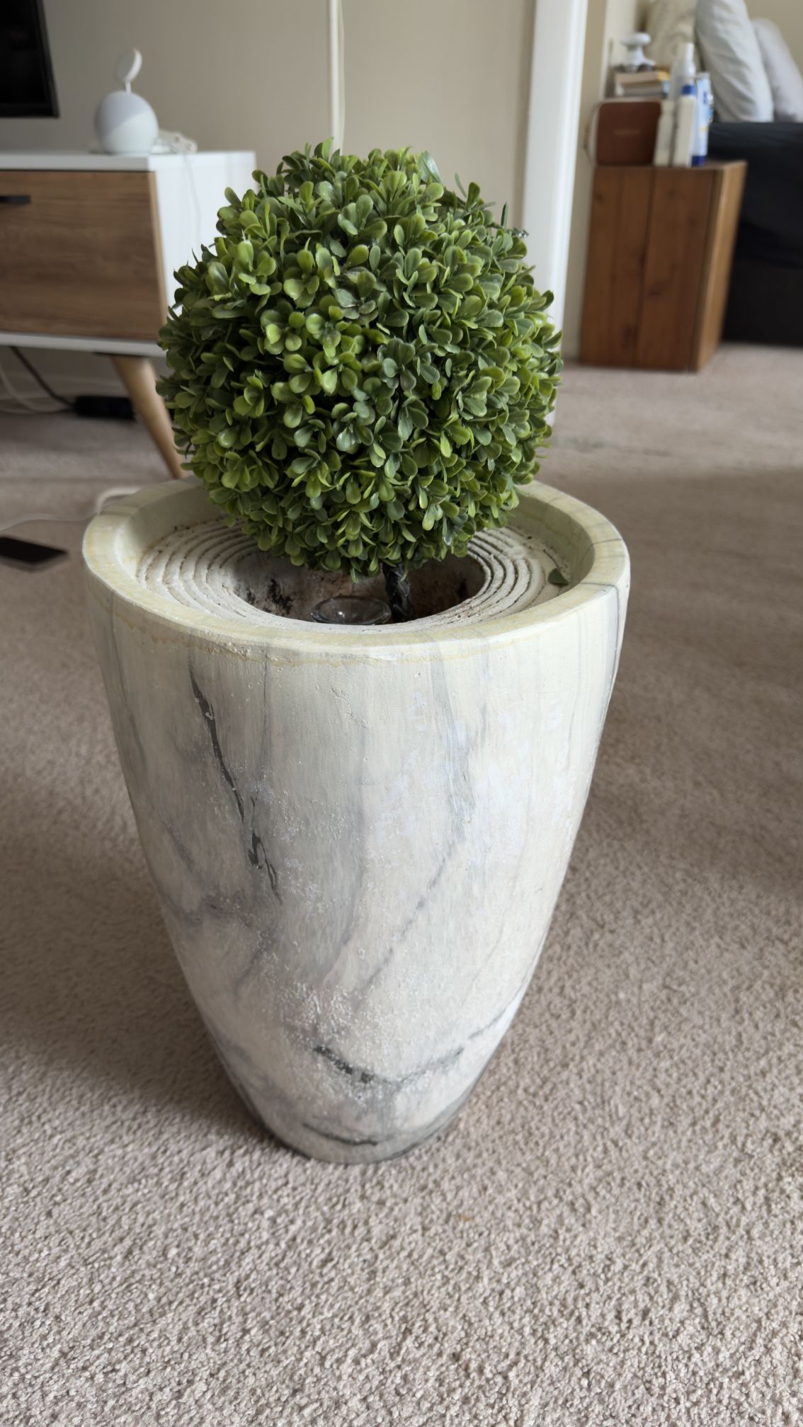 Ceramic plant pot height 16”