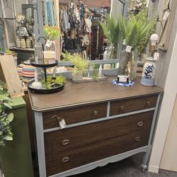Refinished Dresser with mirror