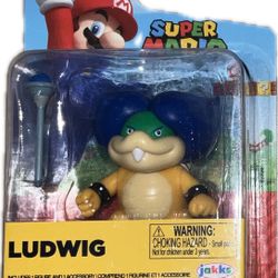Ludwig + Wand Super Mario 2 inch Nintendo New Toy 2021 3+