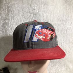 Vintage SnapBack Bill Elliott Cup hat Made In Usa 