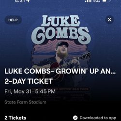 Luke Combs 5/31 And 6/1