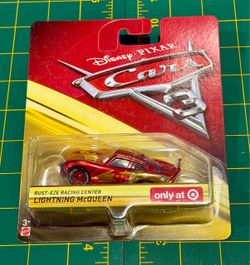 2017 Disney Cars 3 Rusteze Racing Center Lightning McQueen Target Exclusive