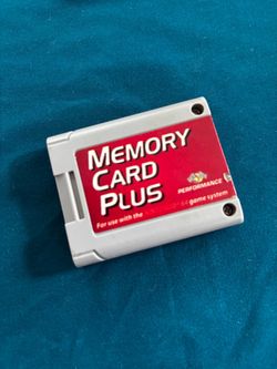 Memory card plus for the Nintendo 64