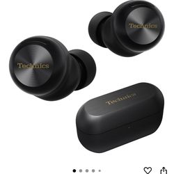 Technics Reference Class Hi-Fi Wireless Earbuds, Dolby Atmos with Head Tracking, Adaptive Noise Cancelling, 3 Device Multipoint