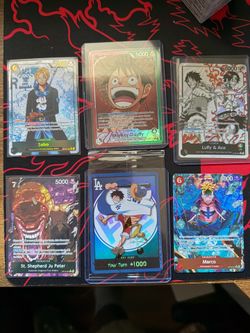 Luffy One Piece Cards for Sale
