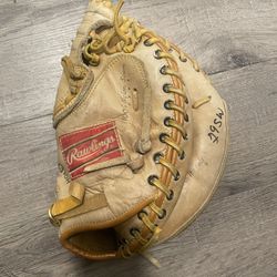 Vintage Rawlings Pro-Grade catchers Mit Baseball Glove - Premium Leather Fielding Glove for Adults and Youth
