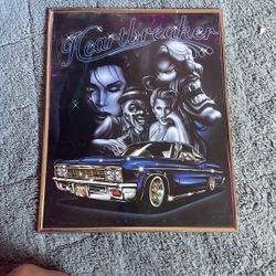 Heartbreaker Lowrider Wall Decor 