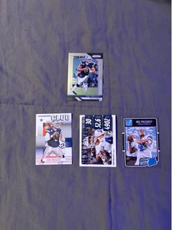 Dak Prescott Dallas Cowboys Football Card Lot - Panini Prizm & Rookie