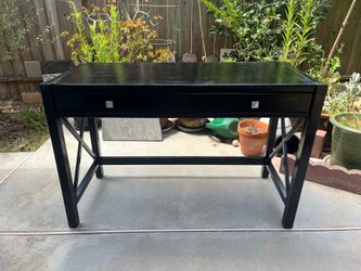 Black Wooden Desk