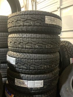 265/70/17 Bridgestone dueler at3