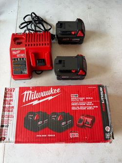 Milwaukee M18 REDLITHIUM XC5.0 Starter Kit