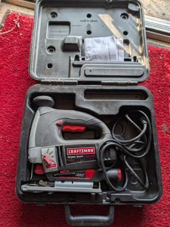 Craftsman 5.0amp variable speed jigsaw