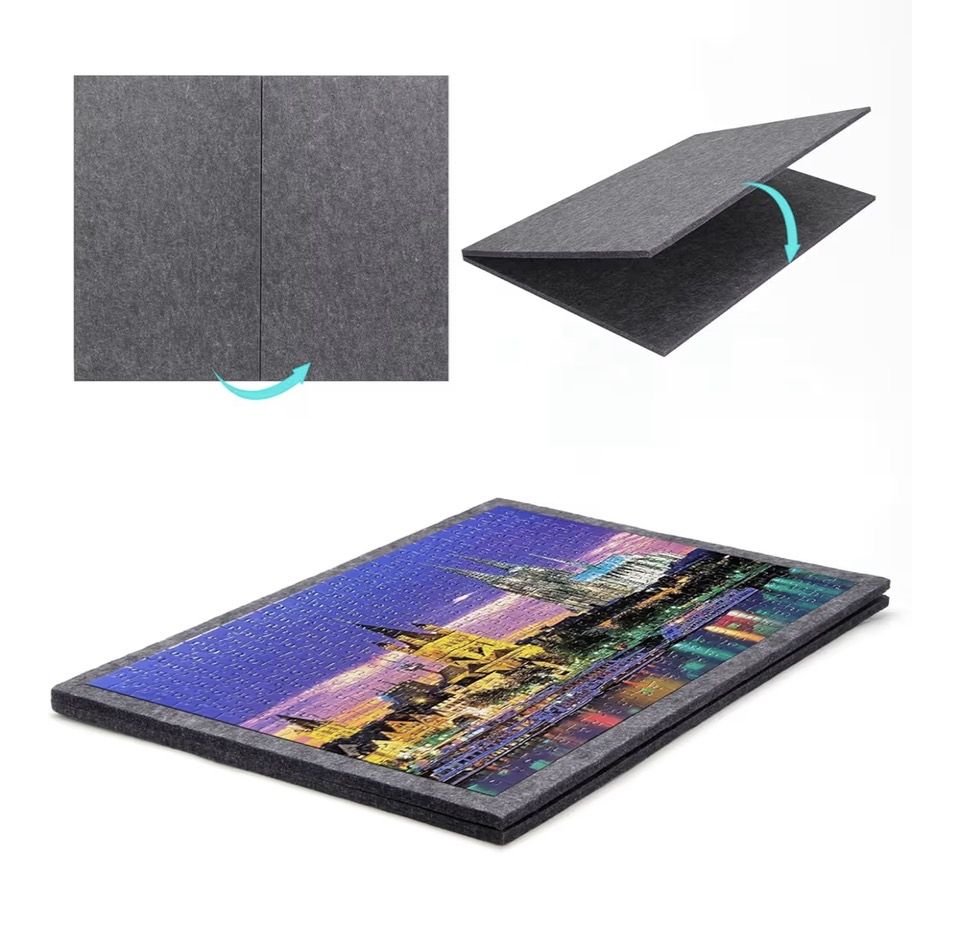 Puzzle board felt mat