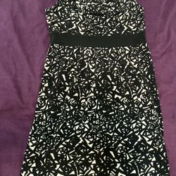 Michael Kors black and white dress size S