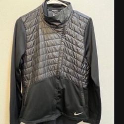 WOMENS NIKE MEDIUM RUNNING JACKET COAT LIGHT WEIGHT 