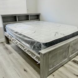 Queen Bed And Mattress 