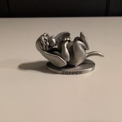 Disney Fox And The Hound Copper Schmid Pewter Figurine Nice!!