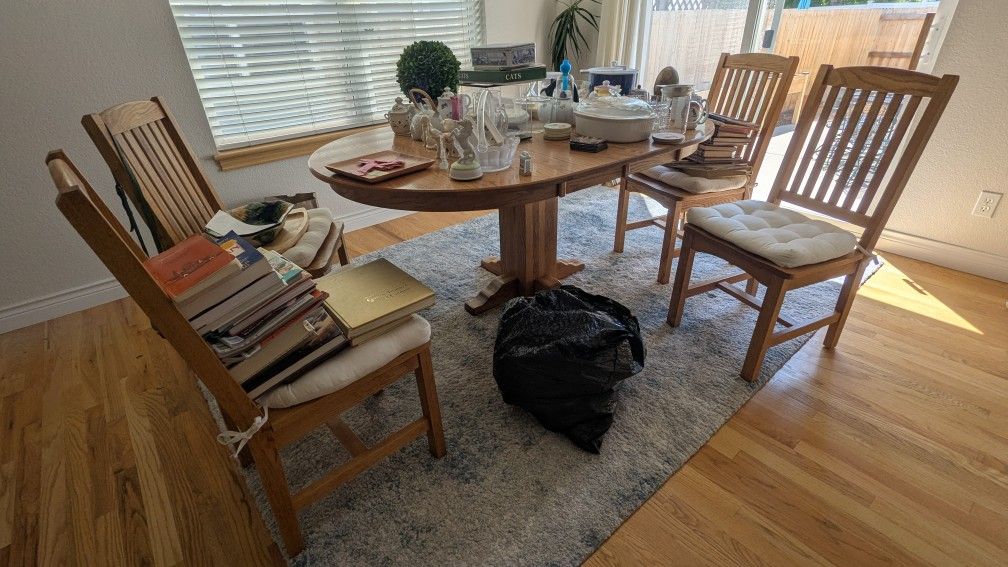 Dining Table With 4 Chairs