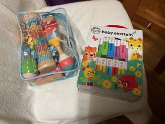 INSTRUMENTS.. TOYS & ENSTEIN BOOK SET