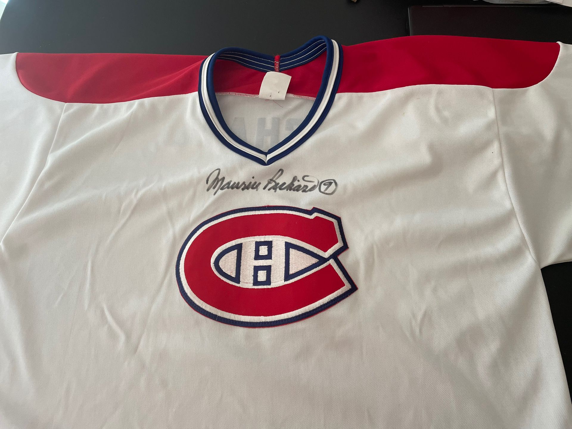 Maurice “The Rocket” Richard Signed Jersey