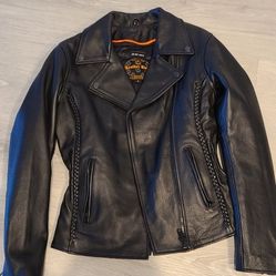 Leather Jacket Women's Small Like New