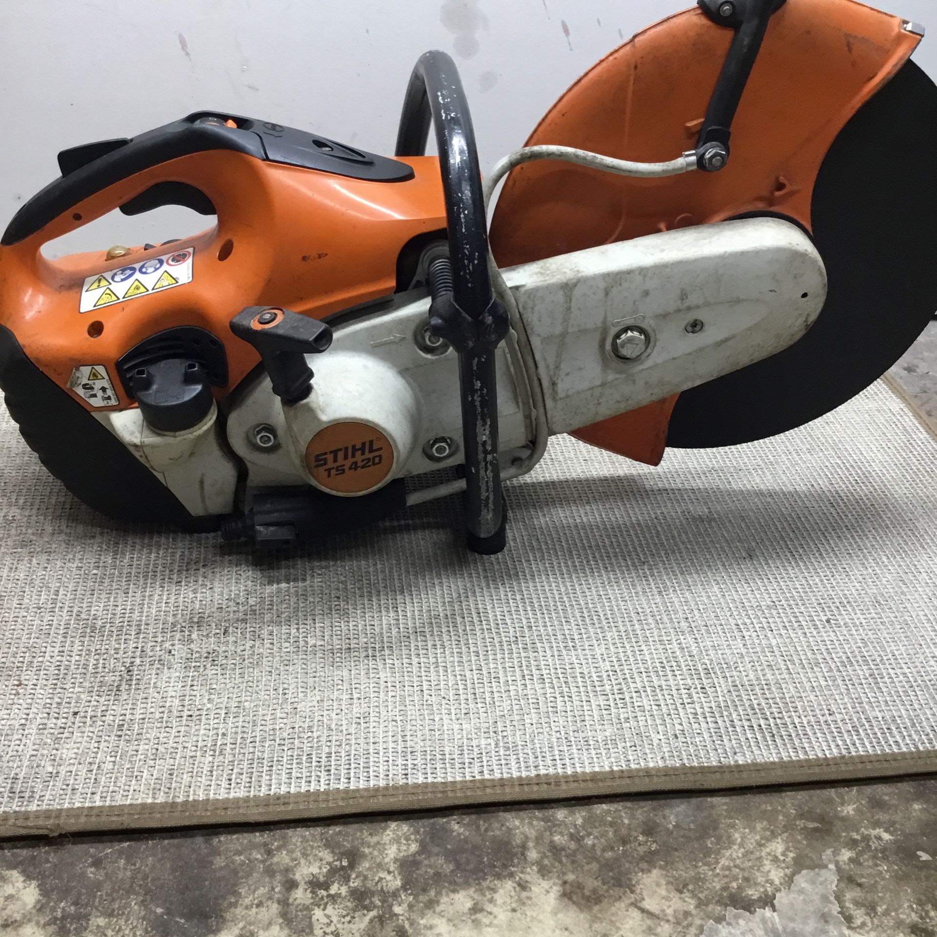 Stihl TS420 Concrete Saw for Sale in Dover, FL OfferUp