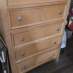 Dresser, Side Table And Armoire For Sale $150