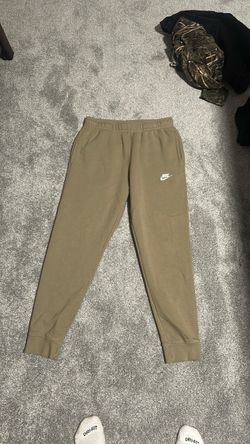 Tan Nike sweatpants M