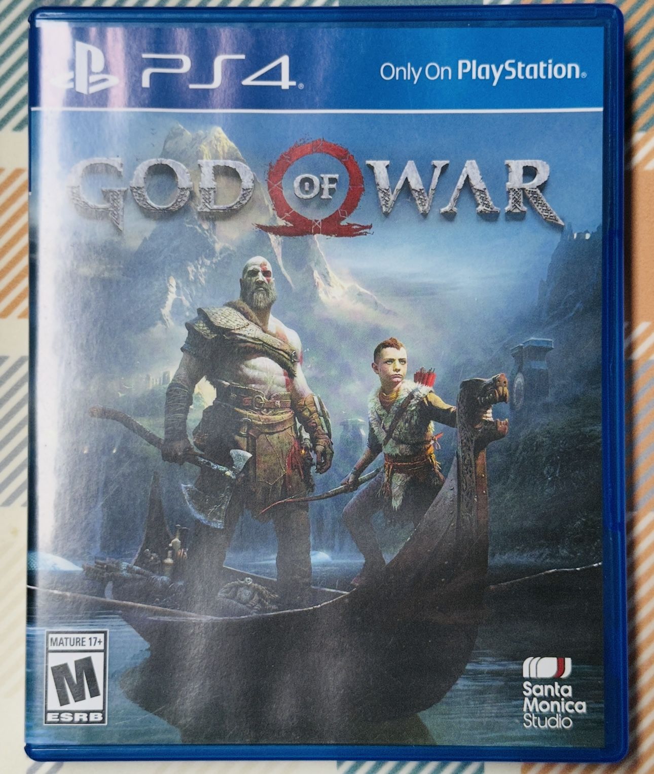 God of War (PlayStation 4, 2018) PS4 With Case Tested/Working With Manual