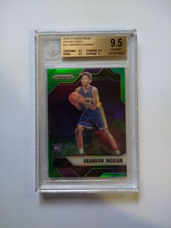 Brandon Ingram RC 2016-17 Prizm BGS 9.5