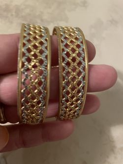 Gold Plated Bangles