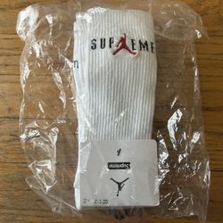 Supreme x Air Jordan Socks 2 Pack 
