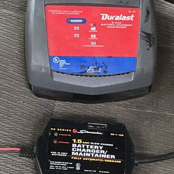 Schumacher 1.5a/ Duralast 8amp Charger/Maintainers